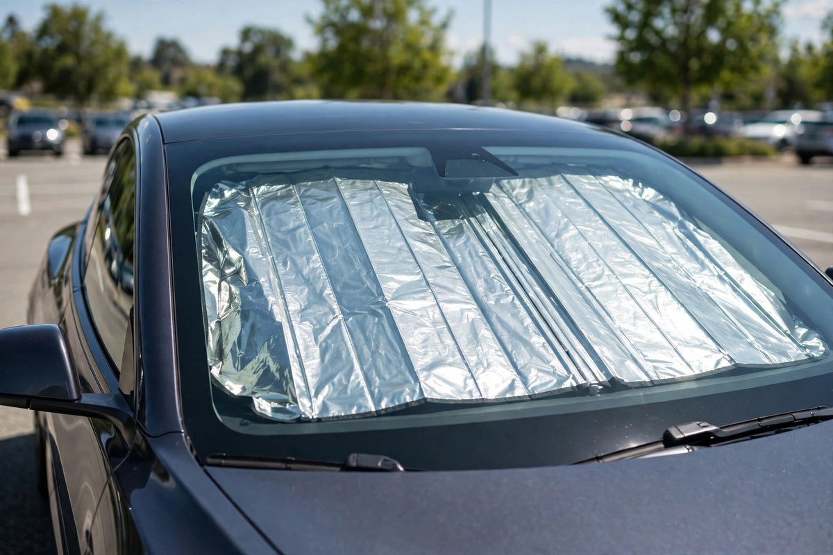 SunShield Windshield Sun Shade for Tesla Model 3 & Y