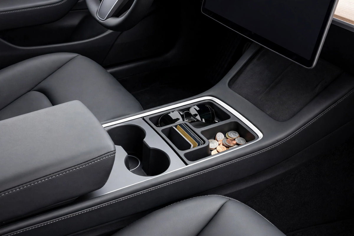 Center Console Organizer Tray for Tesla Model 3 & Y