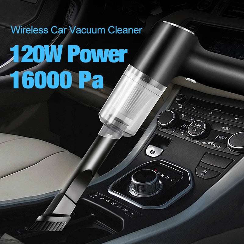 GlideVac 16K Cordless Car Vacuum