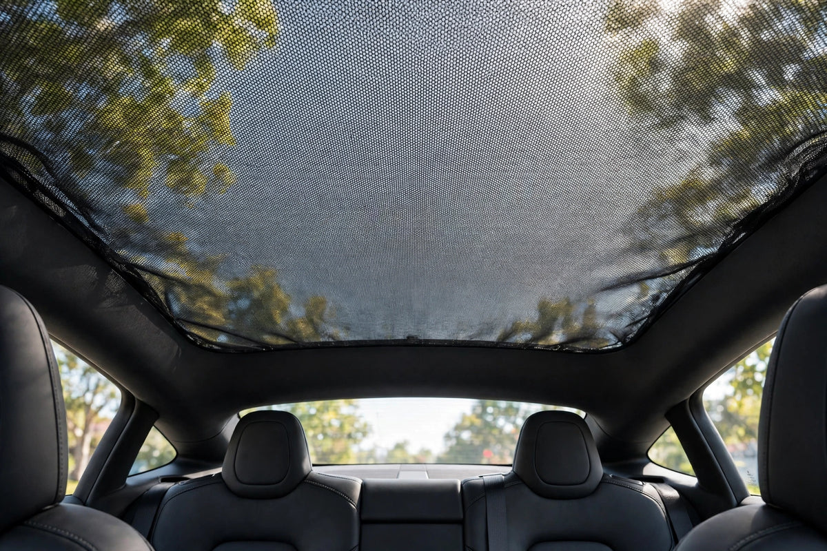 RoofShield Glass Roof Sun Shade for Tesla Model Y – GearGlide