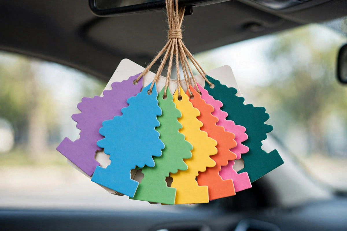 ScentRide Hanging Card Air Fresheners — 4 Pack
