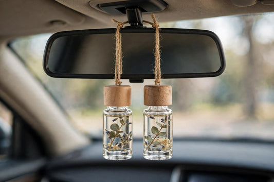ScentRide Hanging Car Air Freshener Diffuser — 2 Pack