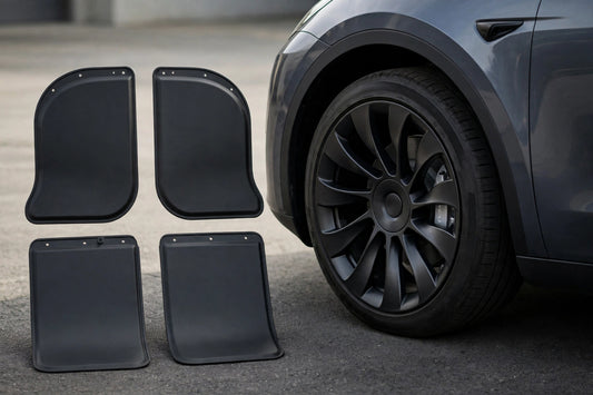 Mud Flaps Splash Guards for Tesla Model Y — 4 Pack